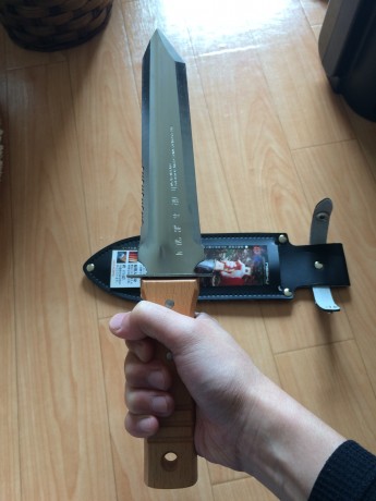 仁作(nisaku)山菜採りナイフのレビュー|深山刀2